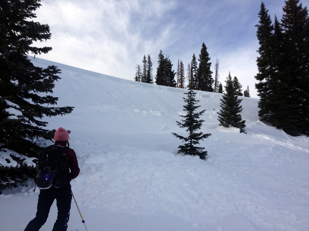 Remotely Triggered Avalanche - Southern Madison Range